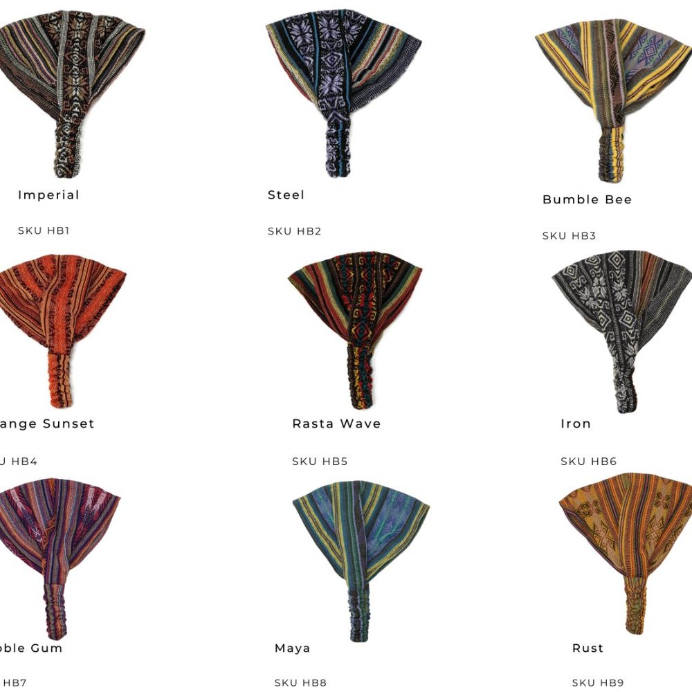 PACK OF 10 YOGA HEADBANDS